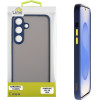 Lime Successories Lime ���� Samsung S25 5G S931 6.2'' Hardshell Fusion Full Camera Protection Blue With Yellow KEYS
