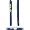 Lime Successories Lime ���� Samsung S25 5G S931 6.2'' Hardshell Fusion Full Camera Protection Blue With Yellow KEYS