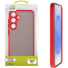 Lime Successories Lime ���� Samsung S25 5G S931 6.2'' Hardshell Fusion Full Camera Protection Red With Black KEYS