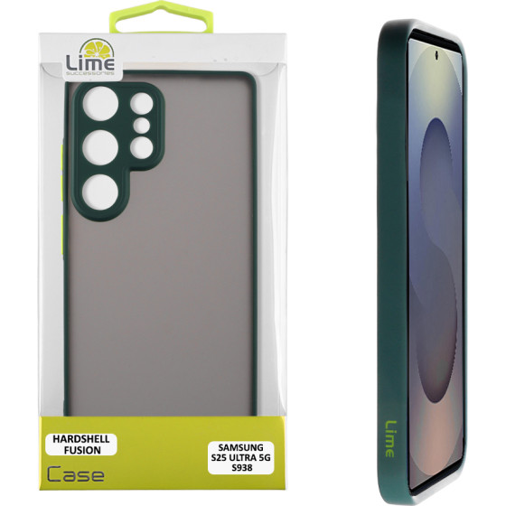 Lime Successories Lime ���� Samsung S25 Ultra 5G S938 6.9'' Hardshell Fusion Full Camera Protection Green With Yellow KEYS