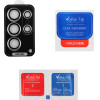 Volte-Tel Camera Glass Cover Samsung S25 Ultra 5G 6.9'' 9H 0.33MM Premium Easy Application SILVER