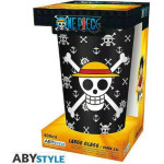 Abysse One Piece - Luffy Large Glass (400ml) (ABYVER167)
