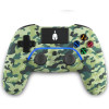 Spartan Gear - Aspis 4 Wired & Wireless Controller (Compatible With Pc [wired] And Playstation 4 [wireless]) (colour: Green Camo)
