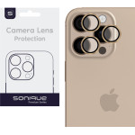 Sonique Camera Protection Lens Pro Apple Iphone 16 Pro / Iphone 16 Pro Max Desert Titanium