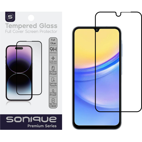 Sonique Hardy Glass Premium Series Hd Full Cover 9H Samsung Galaxy A16 4G / Galaxy A16 5G / Galaxy A26 5G �����