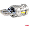 AMiO �������� Led T10 W5W 12/24V Led 6x3020+1x3030SMd Standard ����� ���� - 2 ���. - (03718)