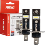 AMiO ������ Led H3 12V 60W 6.000K 5.600lm +400% Led CAN-Bus Hybrid Series - 2 ���. - (04113)