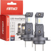 AMiO ������ Led H7/�18 12V 60W 6.000K 5.600lm +400% Led CAN-Bus Hybrid Series - 2 ���. - (04115)