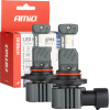 AMiO ������ Led H�3 9005 / HIR1 / H10 12V 60W 6.000K 5.600lm +400% Led CAN-Bus Hybrid Series - 2 ���. - (04117)