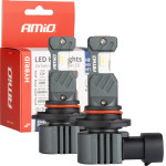 AMiO ������ Led H�3 9005 / HIR1 / H10 12V 60W 6.000K 5.600lm +400% Led CAN-Bus Hybrid Series - 2 ���. - (04117)