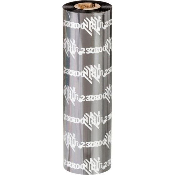 Zebra Zipship 2300, Thermal Transfer Ribbon WAX, 89MM For MIDRANGE/High End PRINTERS, CORE: 25.4MM, LENGTH: 450 Metpa UNIT: 12 - (02300BK08945)