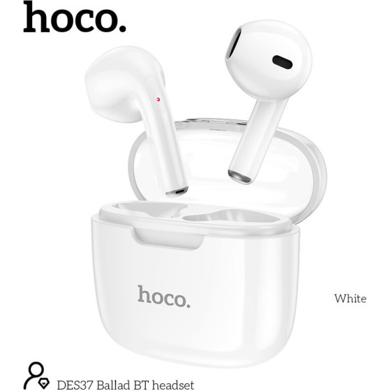Hoco Wireless Hands Free Tws V5.3 250mAh 3.5 ���� ����������� �� ������� ������� ��� ������� �� Siri ����� - (DES37 Ballad)
