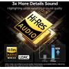 QCY Ailybuds E10 Black Hires Audio Ldac Semi-Ear Tws 4mIcs Enc 13mm Dynamic Driver IPX4 35h - (QCY-QT35 Black)