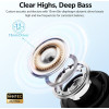 QCY Ailybuds E10 Black Hires Audio Ldac Semi-Ear Tws 4mIcs Enc 13mm Dynamic Driver IPX4 35h - (QCY-QT35 Black)