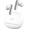 QCY Melobuds N50 Anc White - 45db Anc Tws Semi-Ear Earbuds 6 Mic ENC, IPX4 BT5.4 - (QCY-HT12 White)