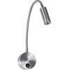 GloboStar Goose ��������� ������ - ������ Led 3W 300lm 36� Ac 220-240V IP20 - Reading Light - ����� ����� 2700K ����� ��������� - �6.5 x �22.5 x �23cm - 5 X����� ������� - (61691)
