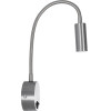 GloboStar Goose ��������� ������ - ������ Led 3W 300lm 36� Ac 220-240V IP20 - Reading Light - ����� ����� 2700K ����� ��������� - �6.5 x �22.5 x �23cm - 5 X����� ������� - (61691)