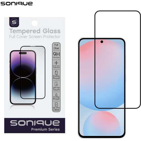 Sonique Hardy Glass Premium Series Hd 9H Samsung Galaxy A36 5G / Galaxy A56 5G / Galaxy S24 Fe 5G
