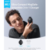 Anker Maggo Ufo 3-in-1 Charger 15W Foldable Black - (B25M8H11)