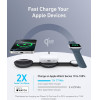 Anker Maggo Ufo 3-in-1 Charger 15W Foldable Black - (B25M8H11)