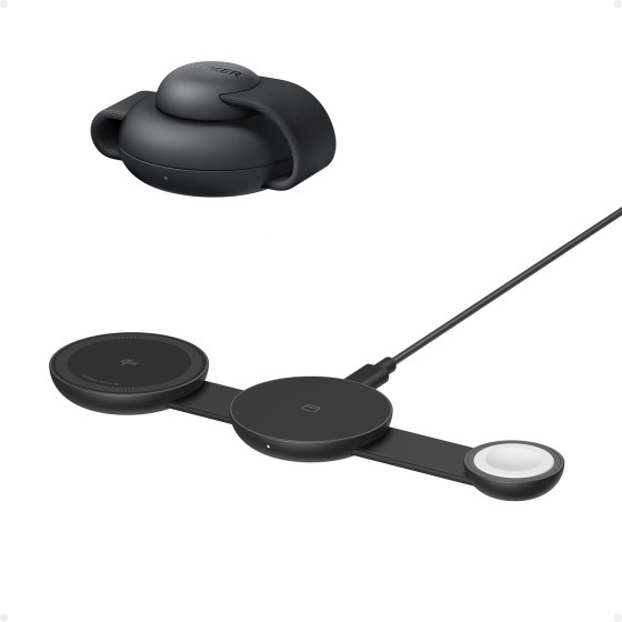 Anker Maggo Ufo 3-in-1 Charger 15W Foldable Black - (B25M8H11)