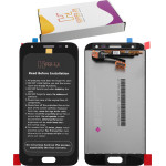 HYPER-Fix Samsung J3 2017 J330F �����+Touch SCREEN+Lens Black Service Pack - (HF-GH96-10969A)
