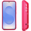 Volte-Tel ���� Samsung S25 5G S931 6.2'' Silicon Tpu With Strap Full Camera Protection Pink With Pink HEARTS
