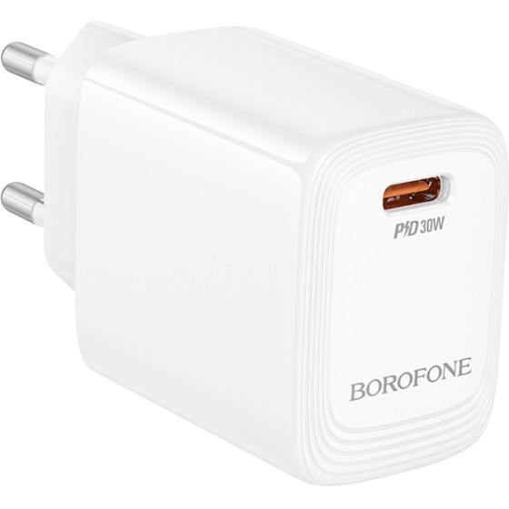 Hoco ��������� �������� Borofone USB-C 30W ������ - (BN28 Fuente)