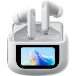 BlackView Enc BT5.4 Airbuds 12 With Led Screen & Charging Dock White - (AIRBUDS12-W)