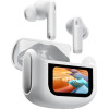 BlackView Enc BT5.4 Airbuds 12 With Led Screen & Charging Dock White - (AIRBUDS12-W)