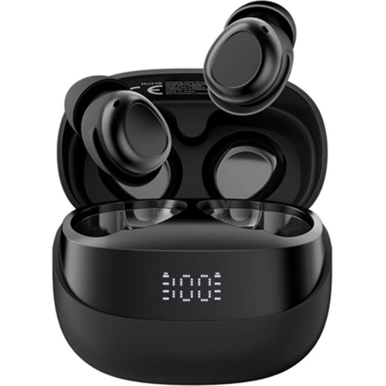 BlackView Enc BT5.4 Airbuds 9 Led Screen With Charging Dock Black - (AIRBUDS9-B)