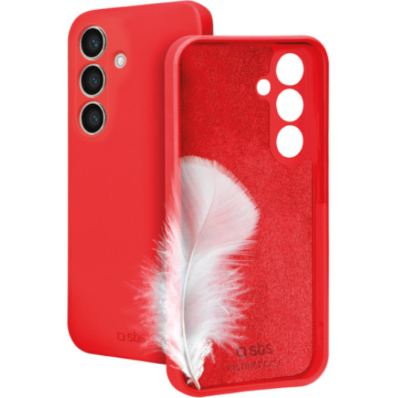 SBS Instict Cover Samsung A56 5G Red Backcover - (INSTSAA56R)