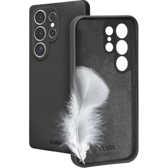 SBS Instict Cover Samsung S25 Ultra Black Backcover - (INSTSAS25UK)
