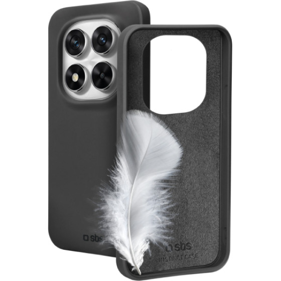 SBS Instict Cover Xiaomi Redmi Note 14 Pro Black Backcover - (INSTXIRNO14PK)