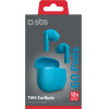 SBS Wireless Earphones Tws Go Pods Blue - (RTWSGOPODSB)