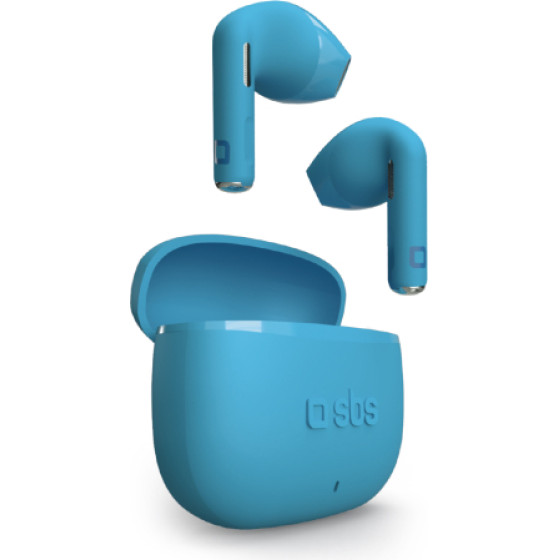 SBS Wireless Earphones Tws Go Pods Blue - (RTWSGOPODSB)