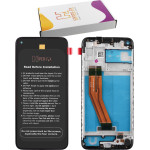 HYPER-Fix Samsung A11 A115 �����+Touch Screen + Lens + Frame Black Service Pack - (HF-GH81-18760A)