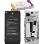 HYPER-Fix Xiaomi Mi 10T 5G/Mi 10T Pro 5G ����� + Touch Screen + Lens + Frame Silver Service Pack - (HF-5600040J3S00)
