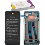 HYPER-Fix Xiaomi Mi 11 Lite 5G ����� + Touch Screen + Lens + Frame Green Service Pack - (HF-56000H00K900)