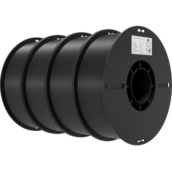 Creality EN-Pla Value Pack 4 � Black - Ender Filament 4kg 1.75 - (3301010476)