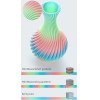 Creality Hyper Pla Rainbow Spring Lake - Fast Printing Filament With Cfs Tag 1kg 1.75 - (3301010424)