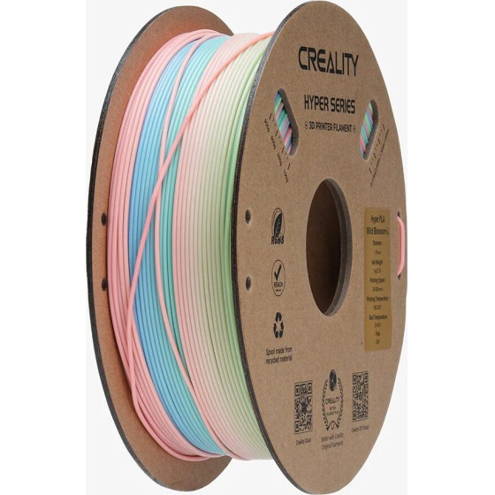 Creality Hyper Pla Rainbow Spring Lake - Fast Printing Filament With Cfs Tag 1kg 1.75 - (3301010424)