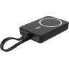 Powertech Power Bank �� �������, 10000mah, Magnetic wireless, 20W, ����� - (PT-1376)