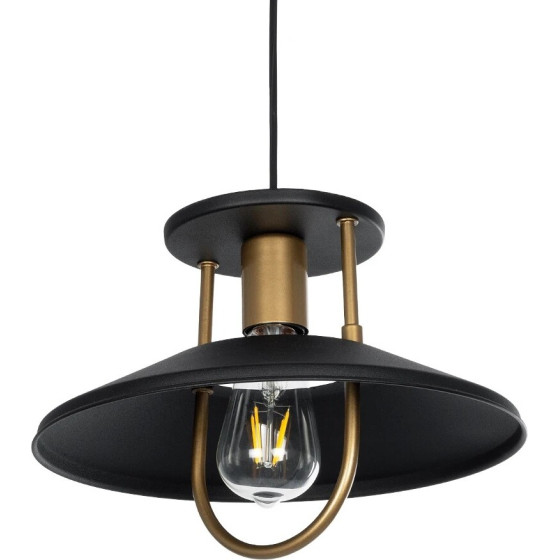 GloboStar Billa Vintage �������� ��������� ������� �������� 1 x E27 IP20 ����� & ����� ������� - M30.5 x �30.5 x �20cm - (203-0042)