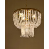 GloboStar Crystal ������� �������� ��������� ��������� ������� 3 x E27 IP20 ����� ������� �� ������� ��������� - �41 x �41 x �40cm - (203-0028)