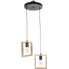 GloboStar Edison Vintage �������� ��������� �������� ������ 2 x E27 IP20 ���� ���� - �40 x �20 x �45cm - (203-0021)