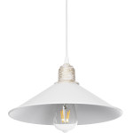 GloboStar Ferro �������� �������� ��������� ������� �������� 1 x E27 IP20 ����� & ����� �������� - �30 x �30 x �15cm - (203-0083)