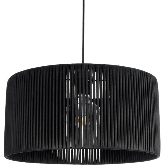 GloboStar Kyclos Boho �������� ��������� ������ �������� 1 x E27 IP20 ����� Rattan - M40 x �40 x �25.5cm - (203-0048)