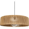 GloboStar Kyclos Boho �������� ��������� ������ �������� 1 x E27 IP20 ���� Rattan - M55 x �55 x �20cm - (203-0044)