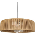 GloboStar Kyclos Boho �������� ��������� ������ �������� 1 x E27 IP20 ���� Rattan - M55 x �55 x �20cm - (203-0044)